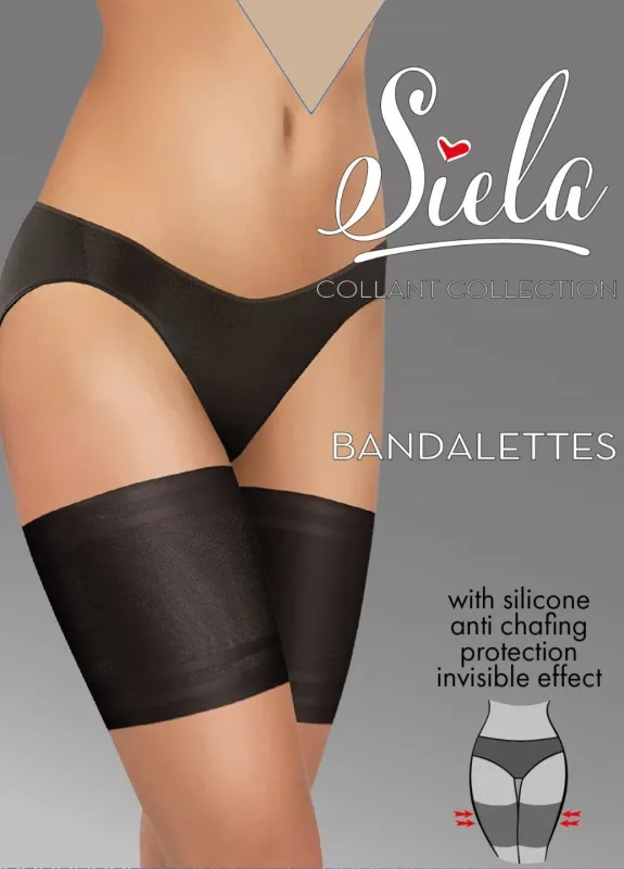 Бандалетки на стегна гладкі Siela