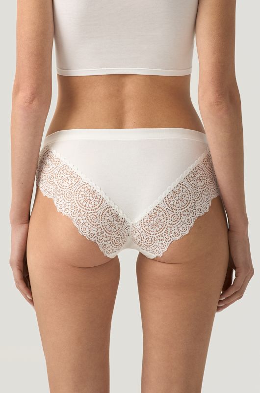 Труси жіночі бікіні Elva 300 Ellen: молочний, чорний, беж