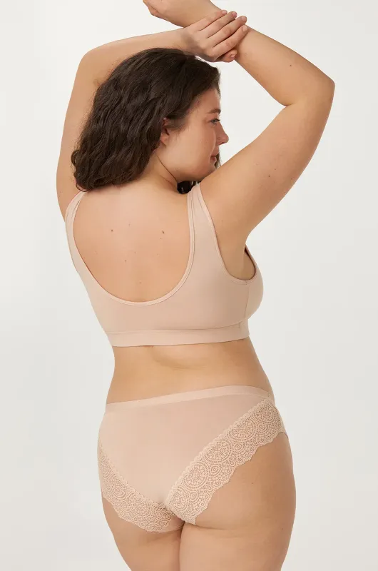 Труси жіночі бікіні Elva 300 Ellen: молочний, чорний, беж