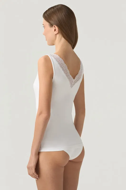 Майка жіноча ALMERIA 400 ELLEN: чорний, бежевий, білий