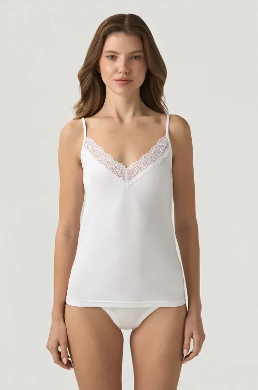 Майка жіноча ALMERIA 401 ELLEN: білий, чорний, беж